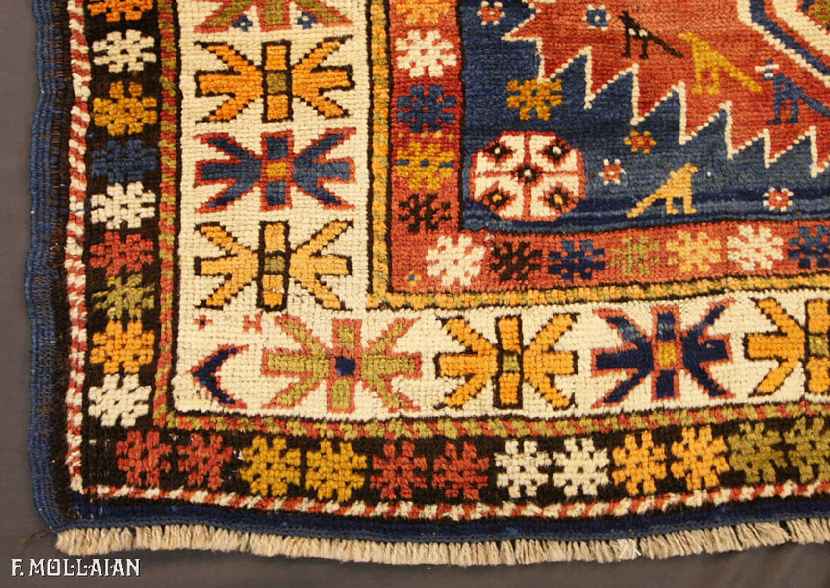 Antique Caucasian Derbend Rug n°:84152071